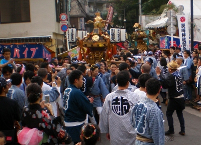 長崎神社例大祭の様子1